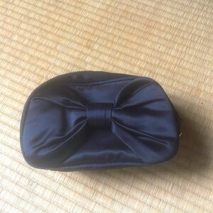 Dior Black Bow Clutch or Makeup Bag